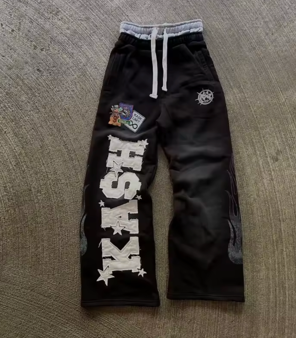 KASHH Star Patch Sweatpants